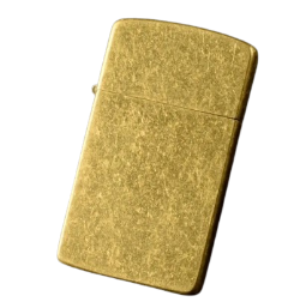 Zorro Lighter Vintage Gold Design