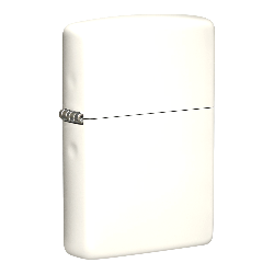 Zorro Lighter Fluid Refill Flip Lid White Design