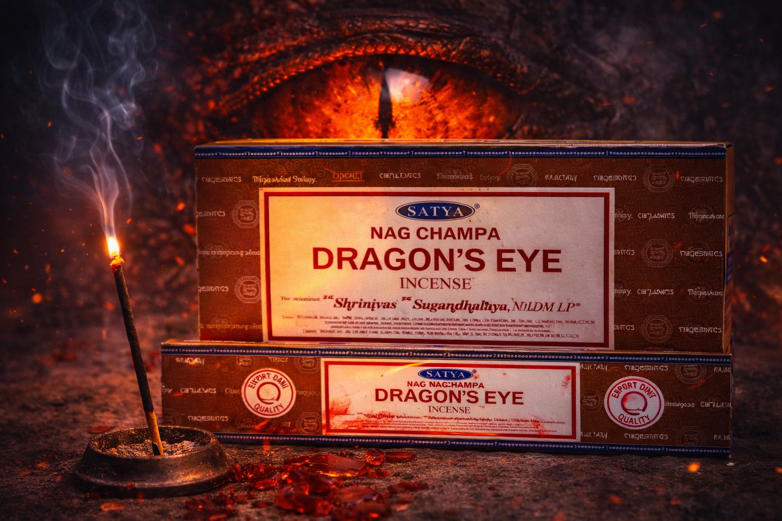 Satya Dragons Eye Incense (12PK)