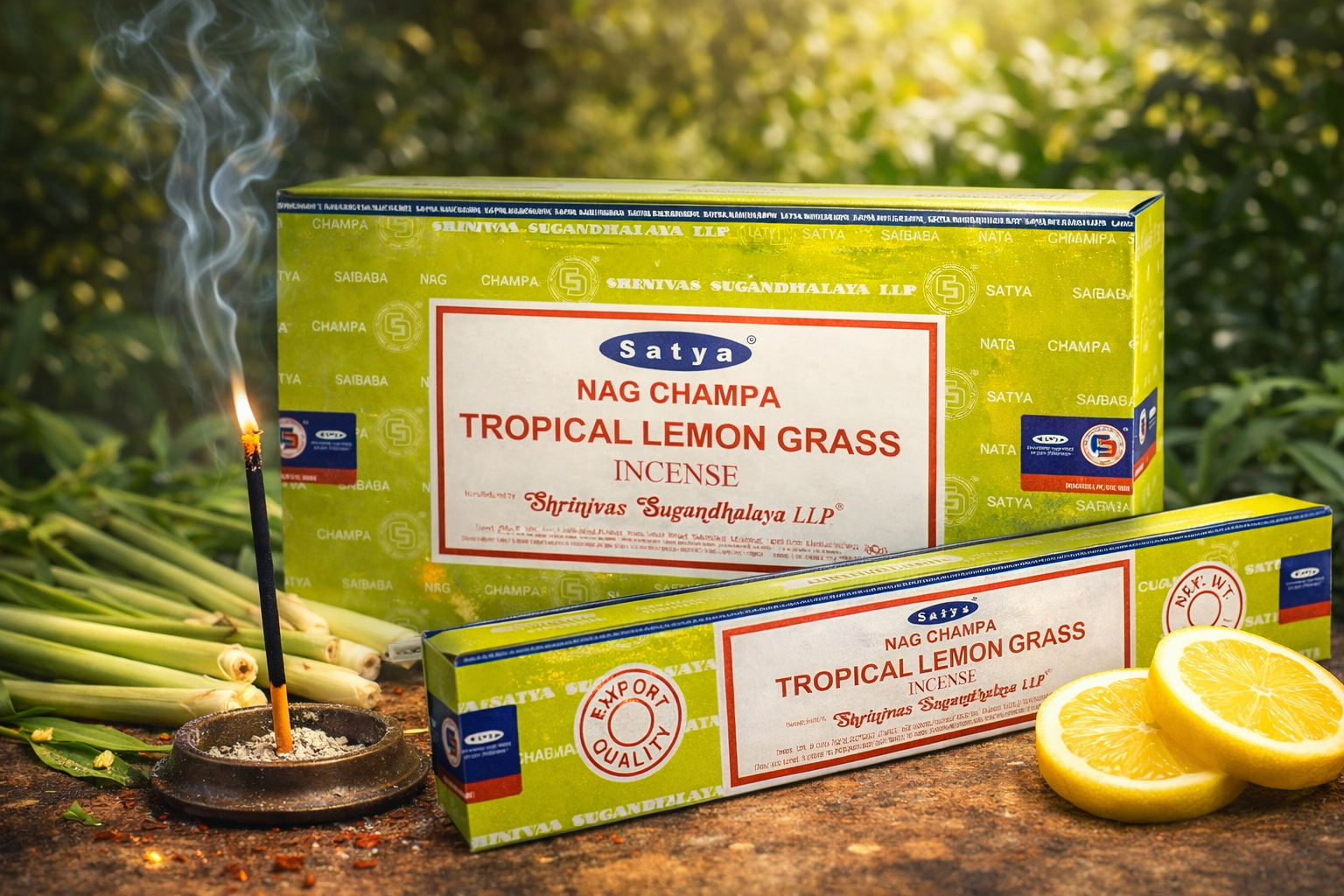 Satya Tropical Lemon Grass (12PK)