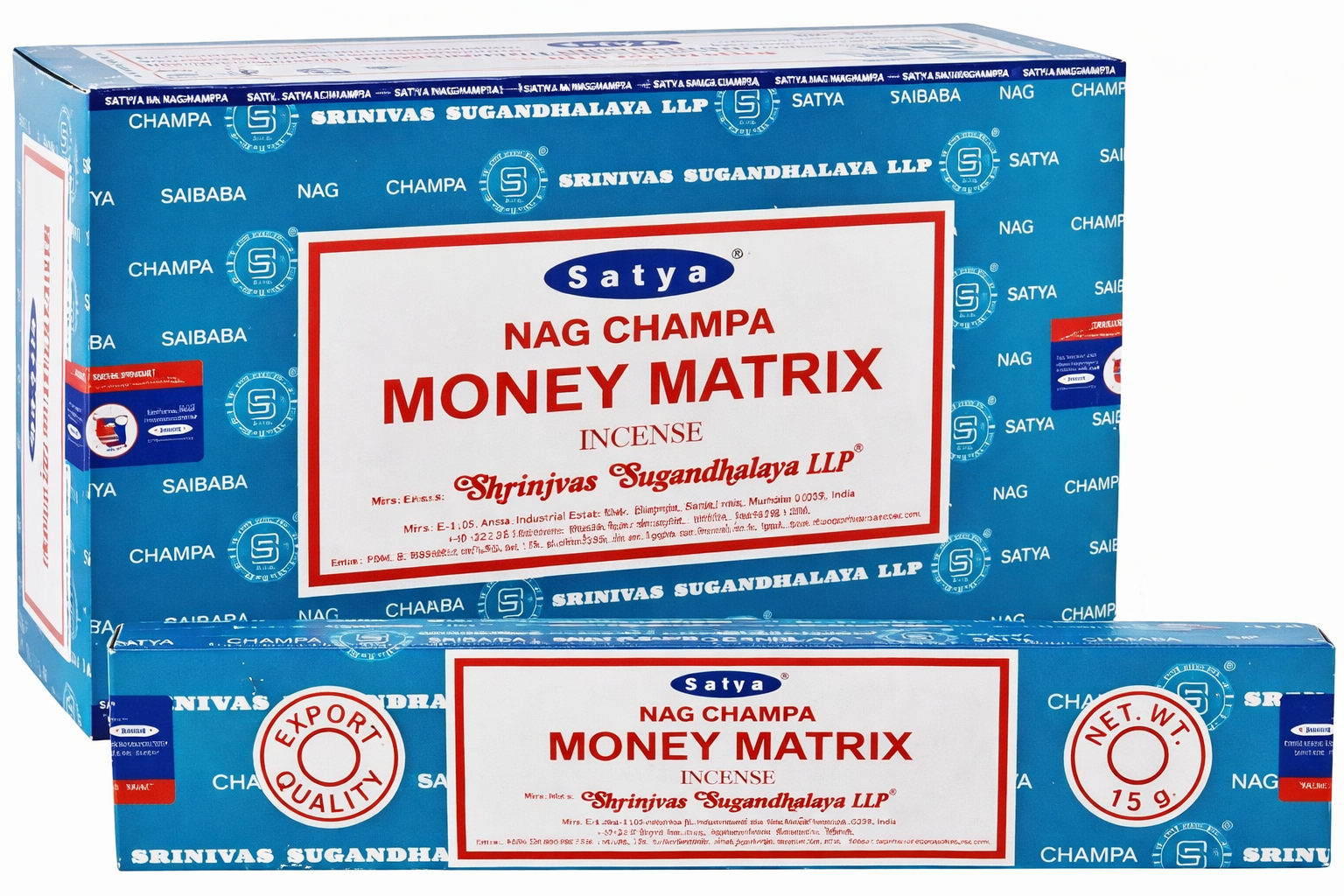 Satya MONEY MATRIX Incense, 15g