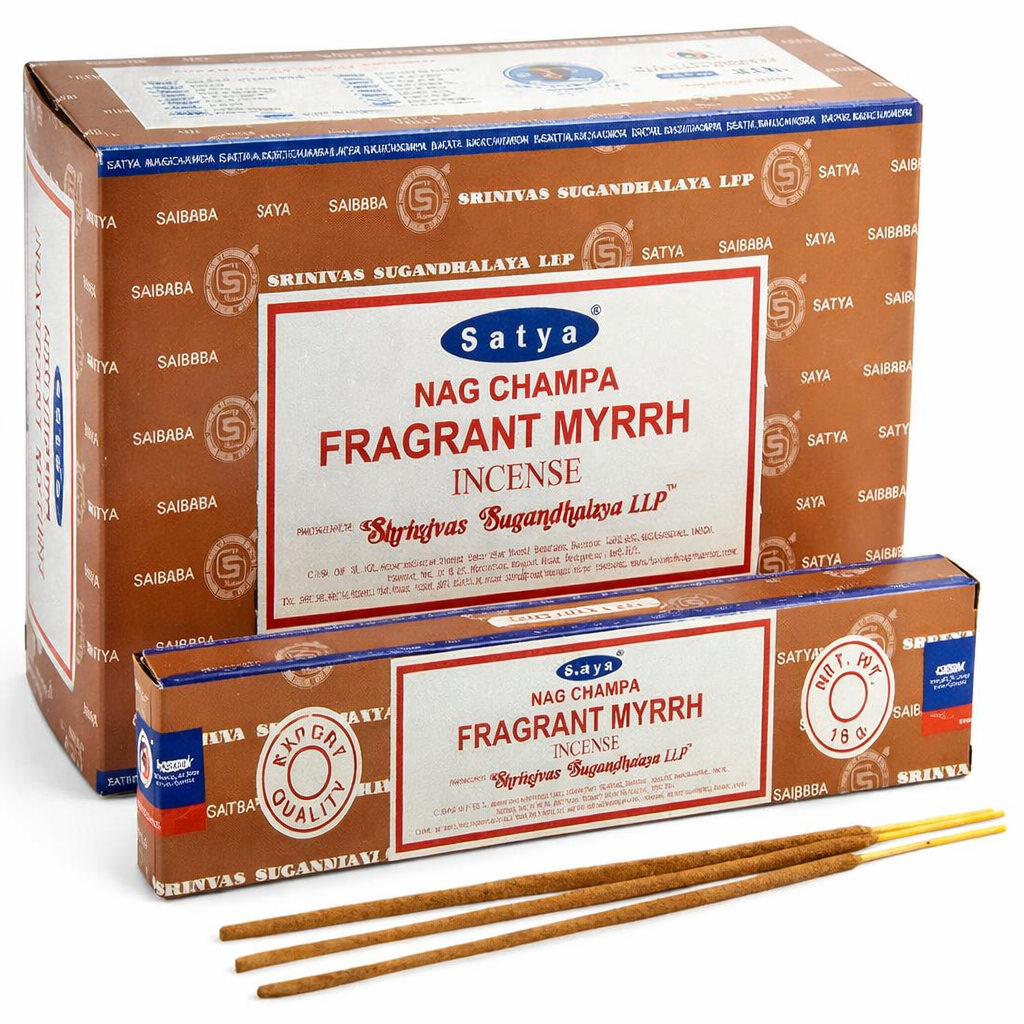 Satya Fragrant Myrrh Incense