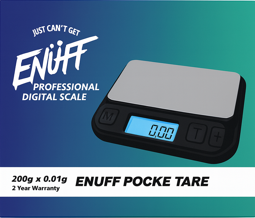 Enuff Pocket Tare Digital Scale 200g x 0.01g