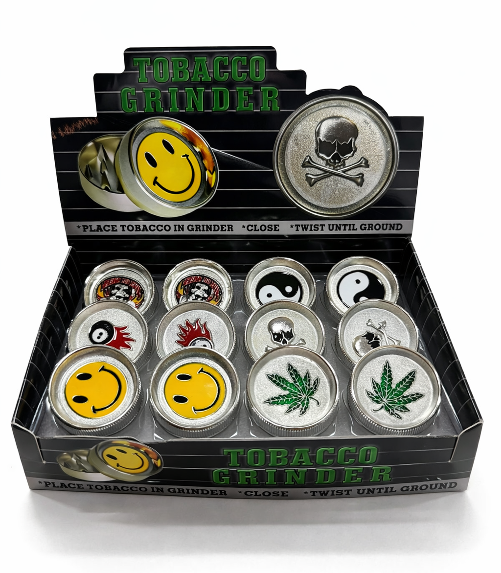 Grinder Assorted Designs Medium Size (12PCS/DISPLAY)