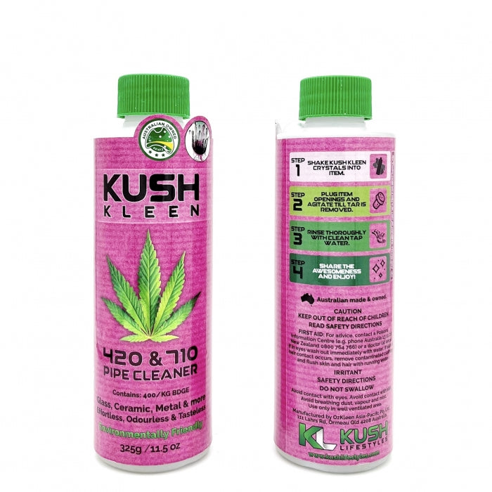 Kush Kleen Pink Pipe Cleaner 325g