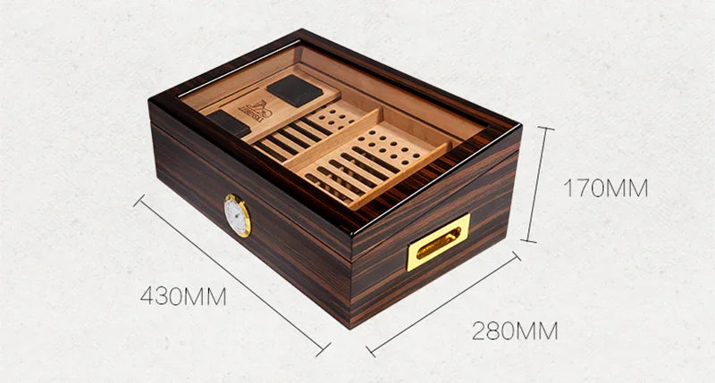 Lubinski Cigar Storage Box Humidifier