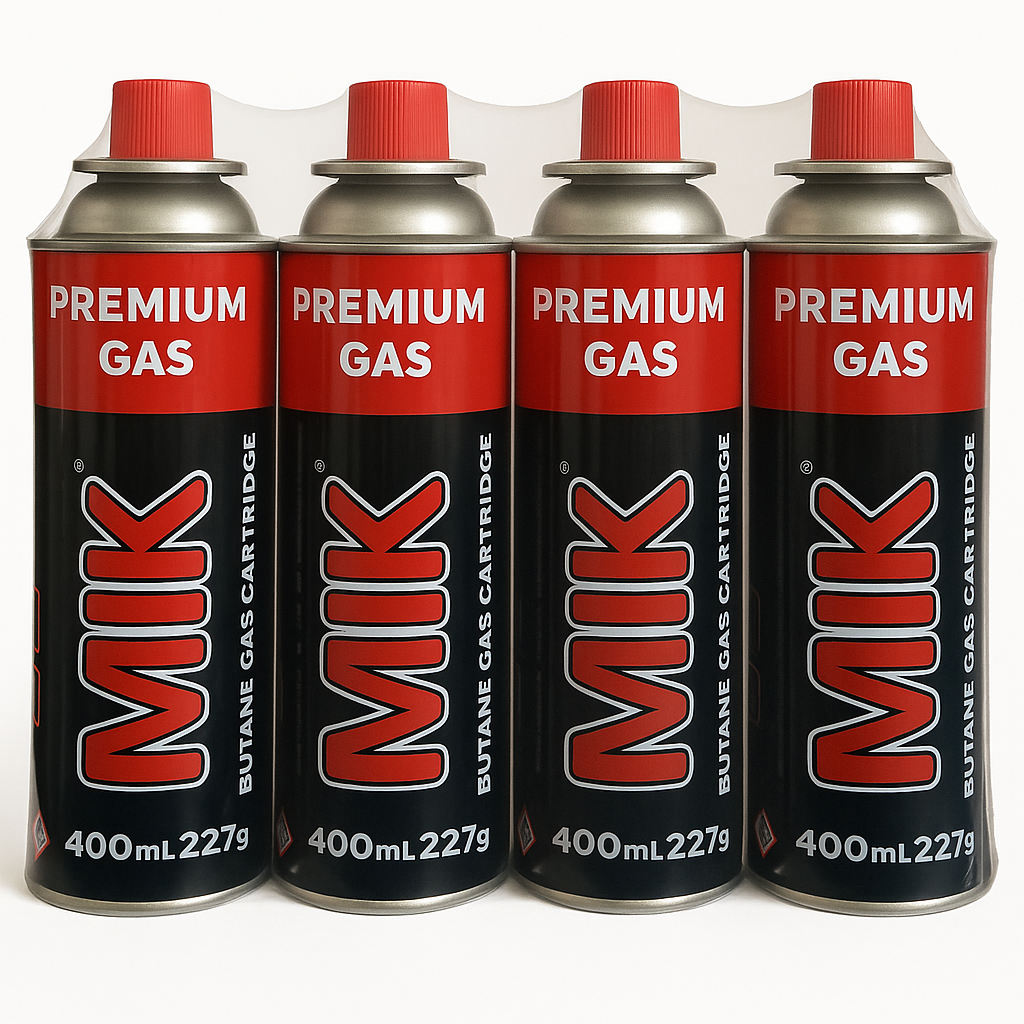 MIK PREMIUM BUTANE CARTRIDGES 400ML 28PC