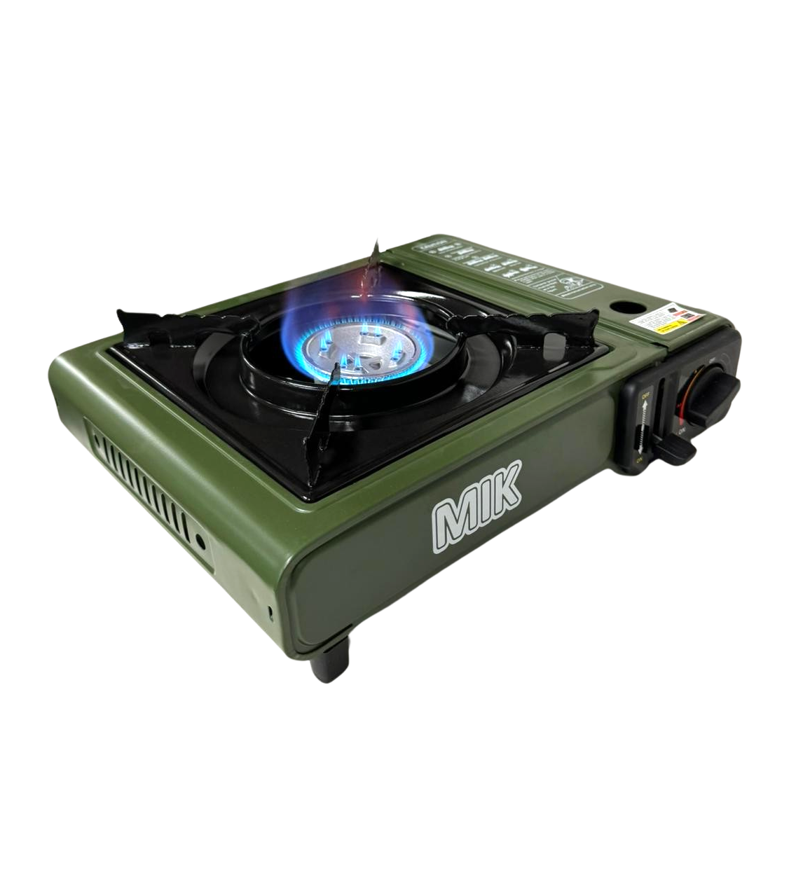 Mik Coco Green Portable Gas Stove + Carry Case