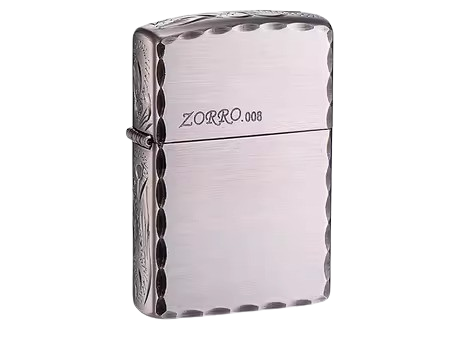 Zorro Lighter Fluid Refill Flip Lid .008 Design