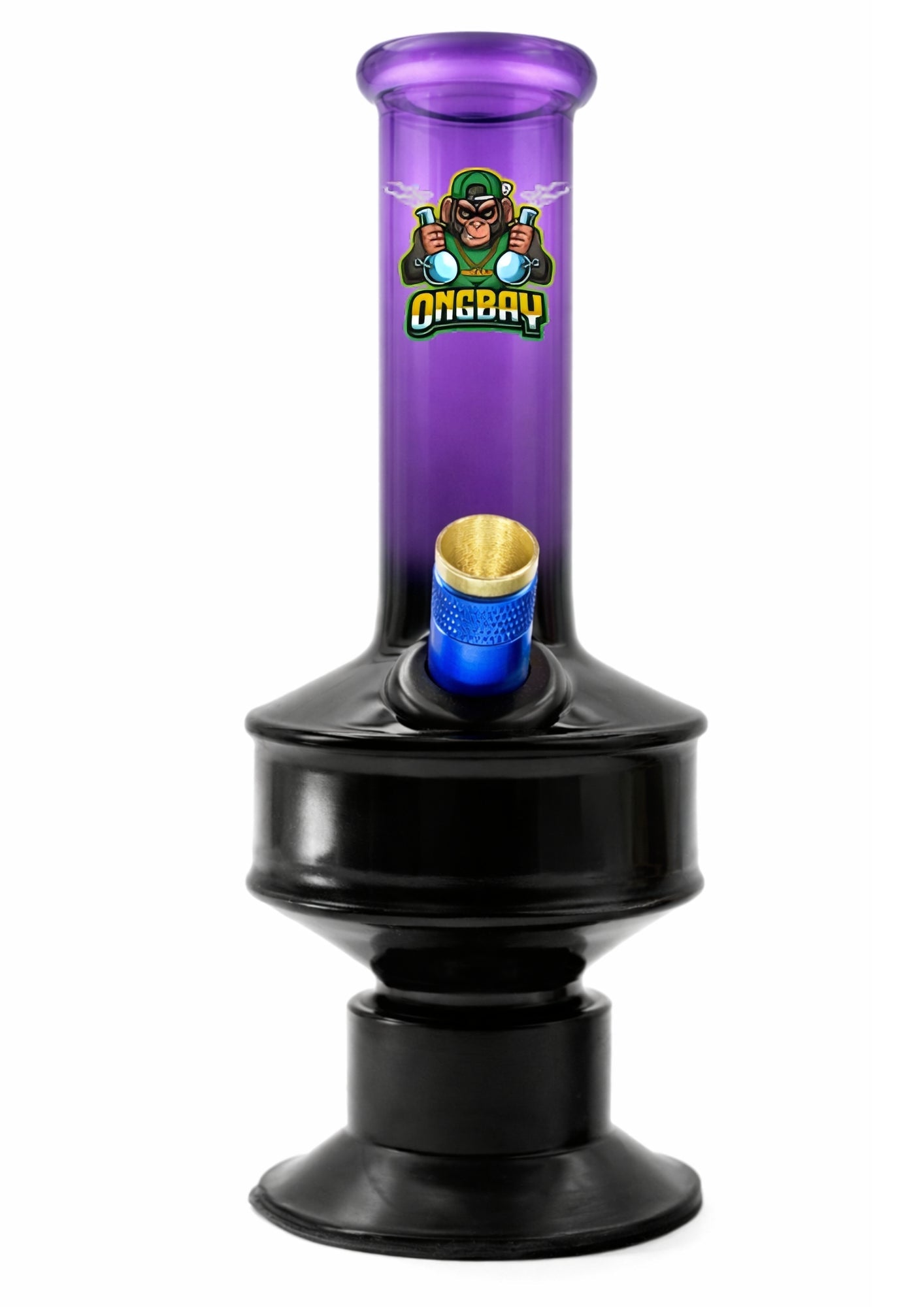 Ongbay Purple Gradient Glass Oil Pourer (18CM)