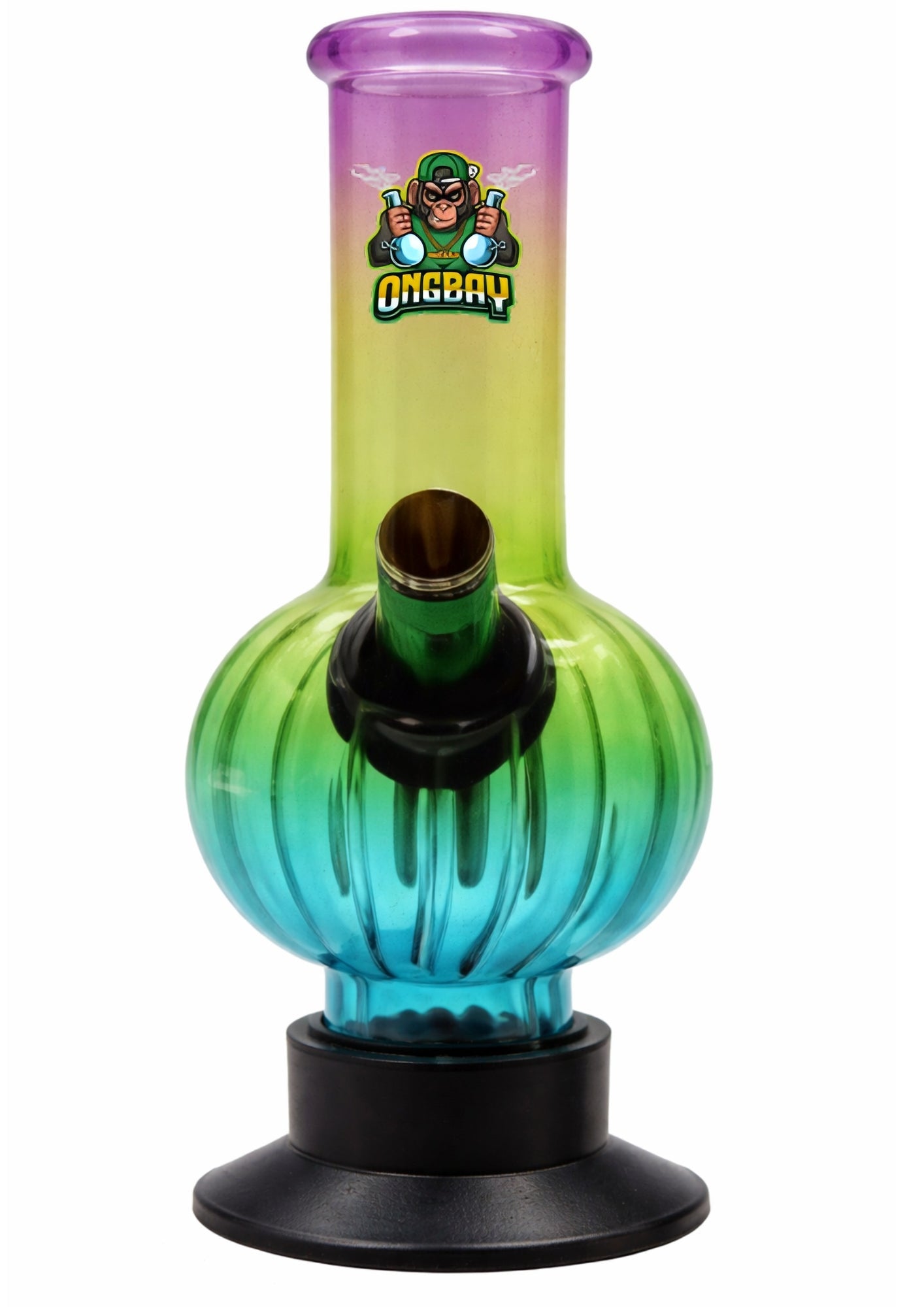 Ongbay Rainbow Ombre Glass Oil Pourer (18CM)
