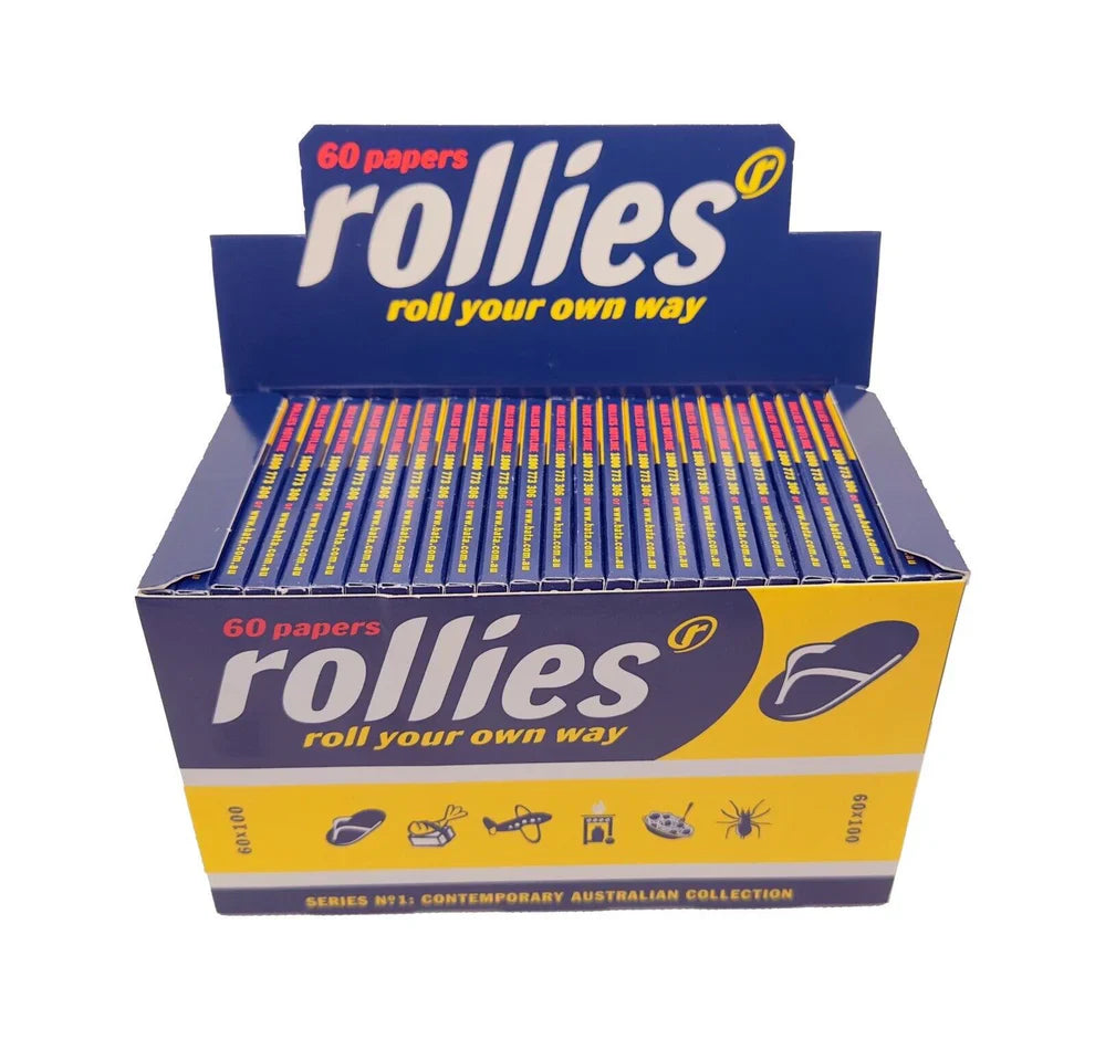 Rollies Papers - 100 Pack, 60 Leaves Per PK