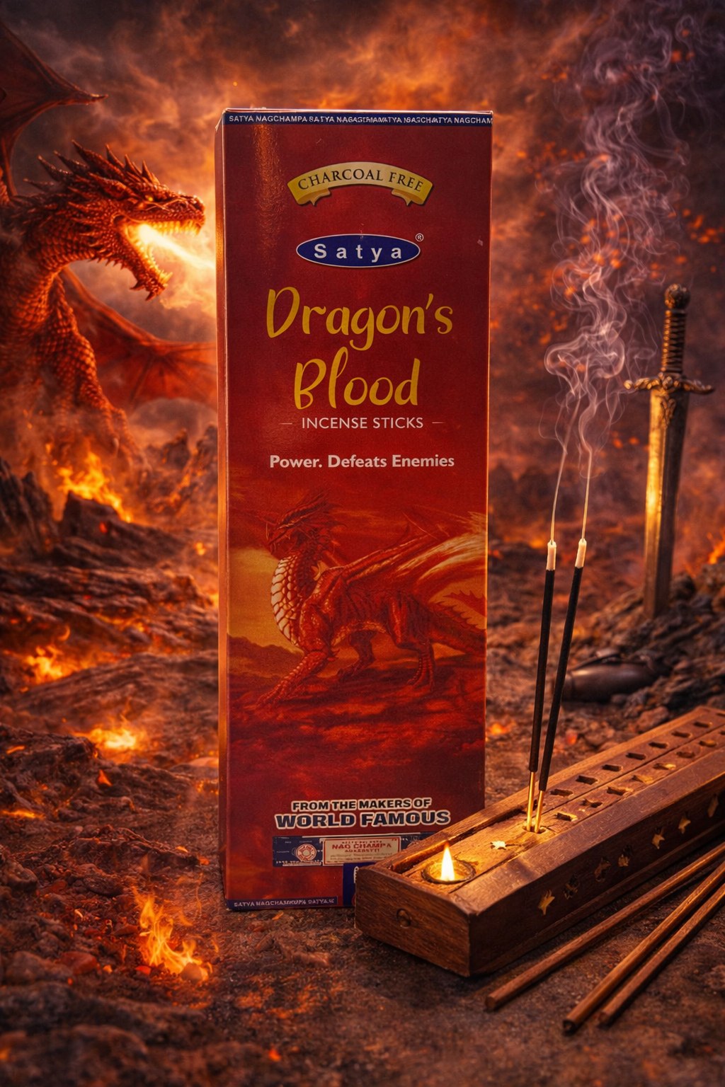 SATYA Dragons Blood - 120 Sticks