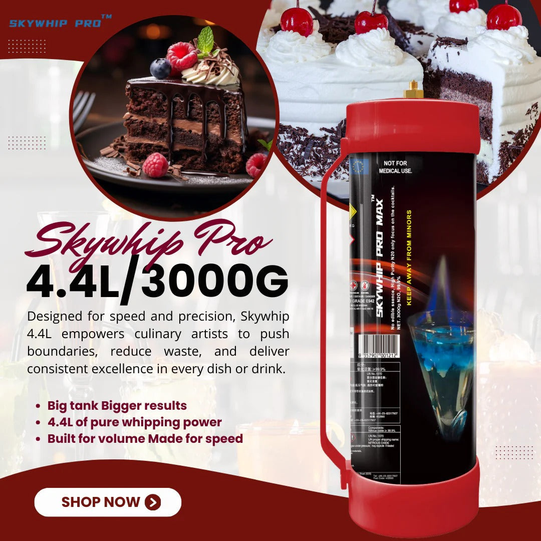 Skywhip Pro Max 4.4L Cream Chargers