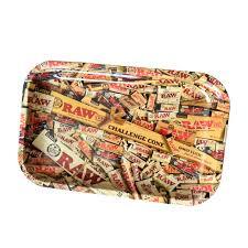 RAW Rolling Tray Medium Mixed Products