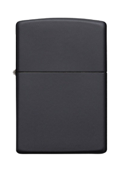 Zorro Lighter Fluid Refill Flip Lid Solid Black Design