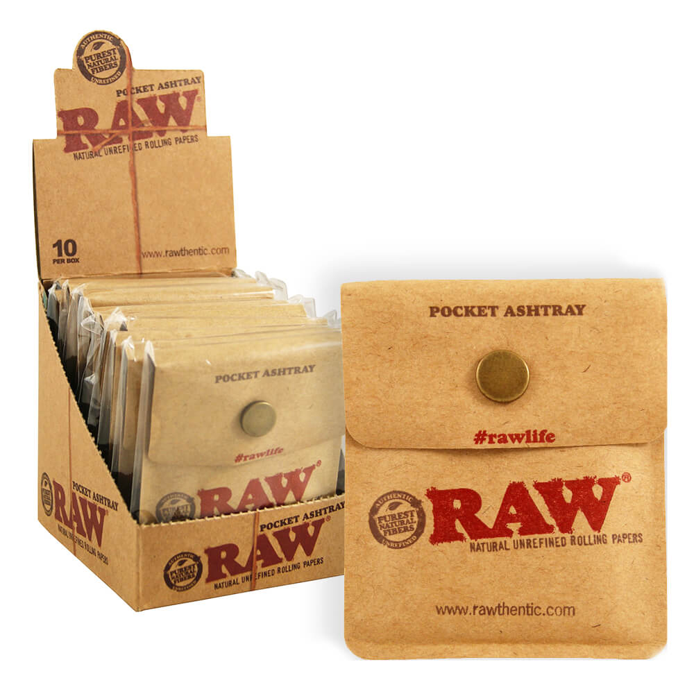 RAW Pocket Ashtray 10 per box