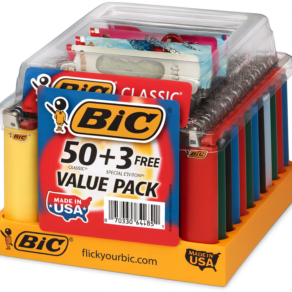 BIC J26 50+ 3 VALUE PACK LIGHTERS
