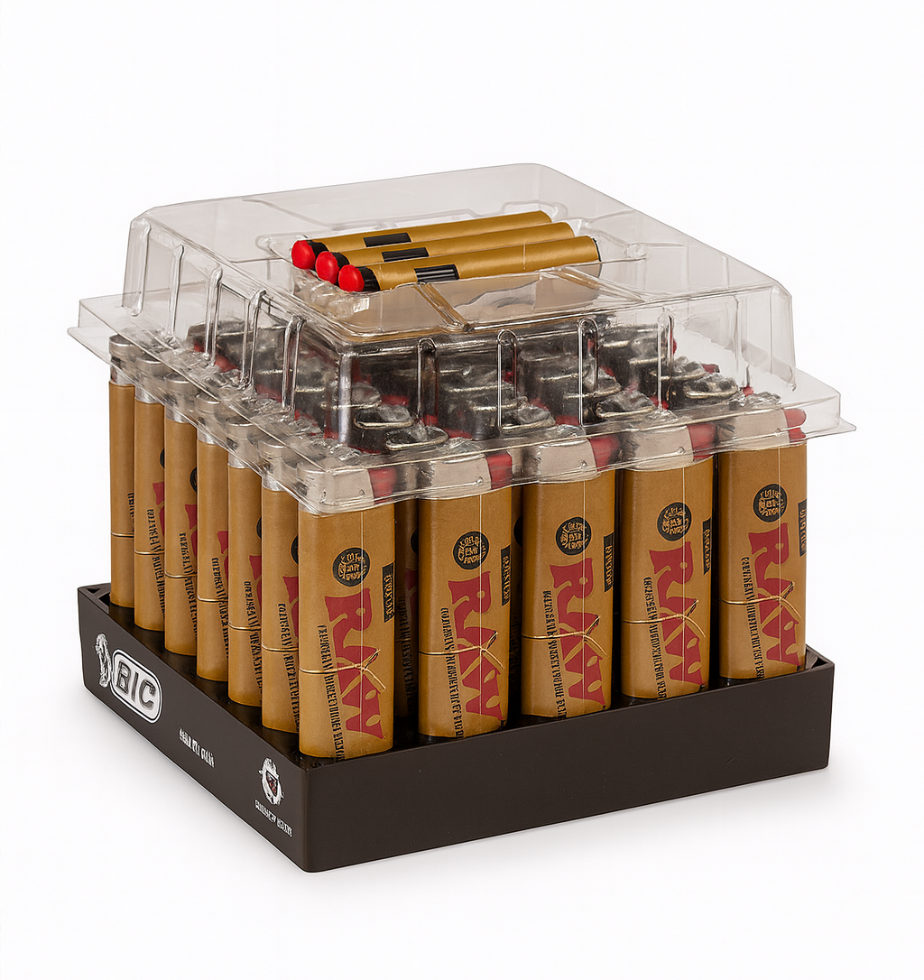 BIC x RAW Original 50pcs + 3 Bonus Lighters
