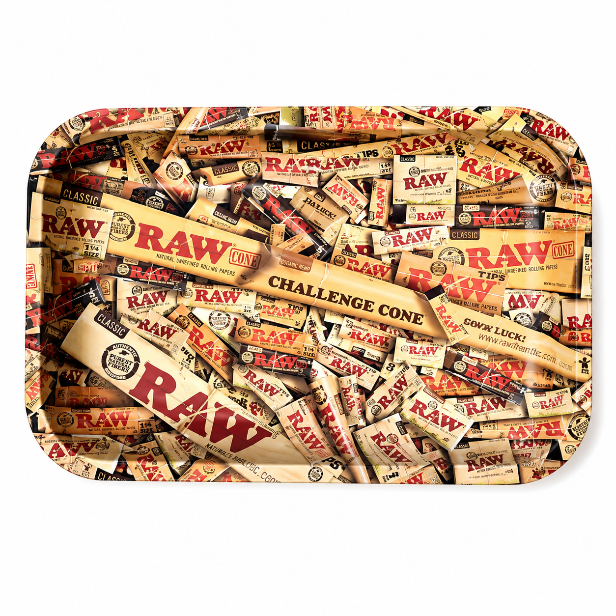 RAW Rolling Tray Medium Mixed Products