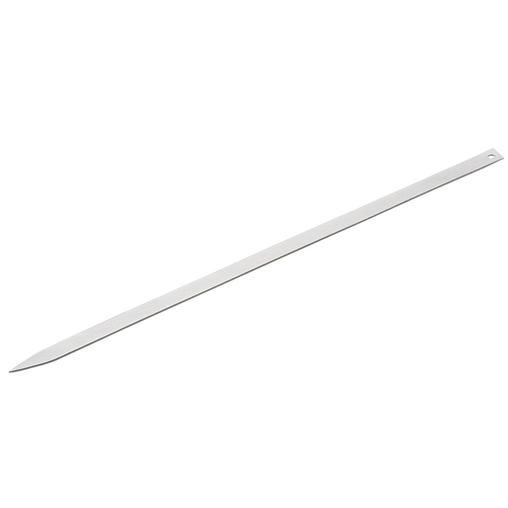 Stainless Steel Silver Flat Skewer 36pcs (60CM)