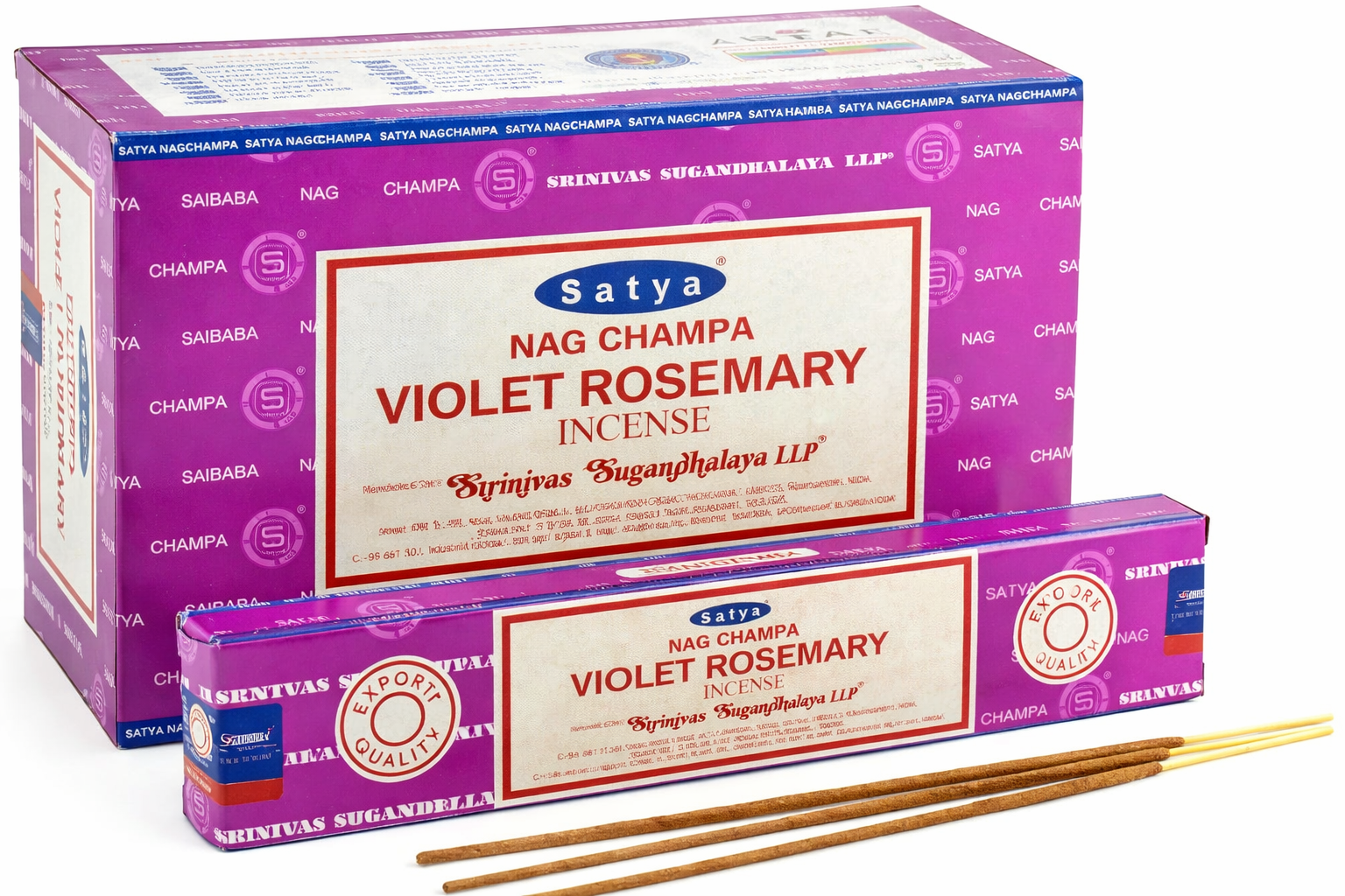 Satya Violet Rosemary Incense
