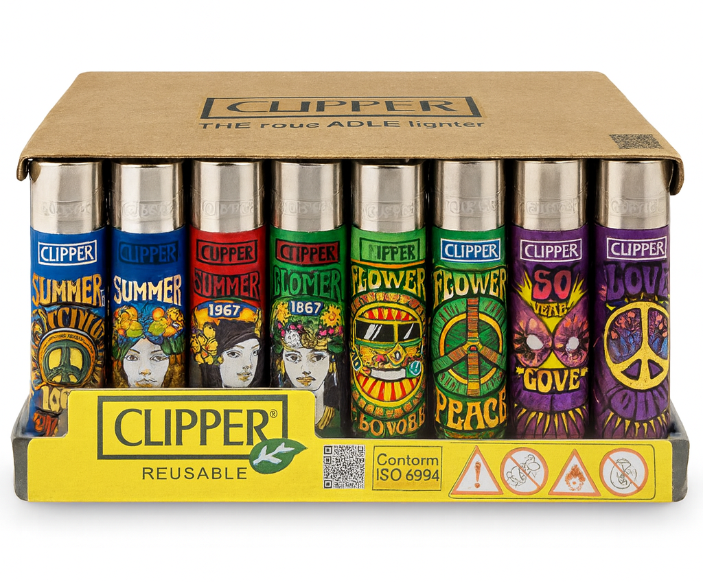 Clipper Lighters 50pc Super Style