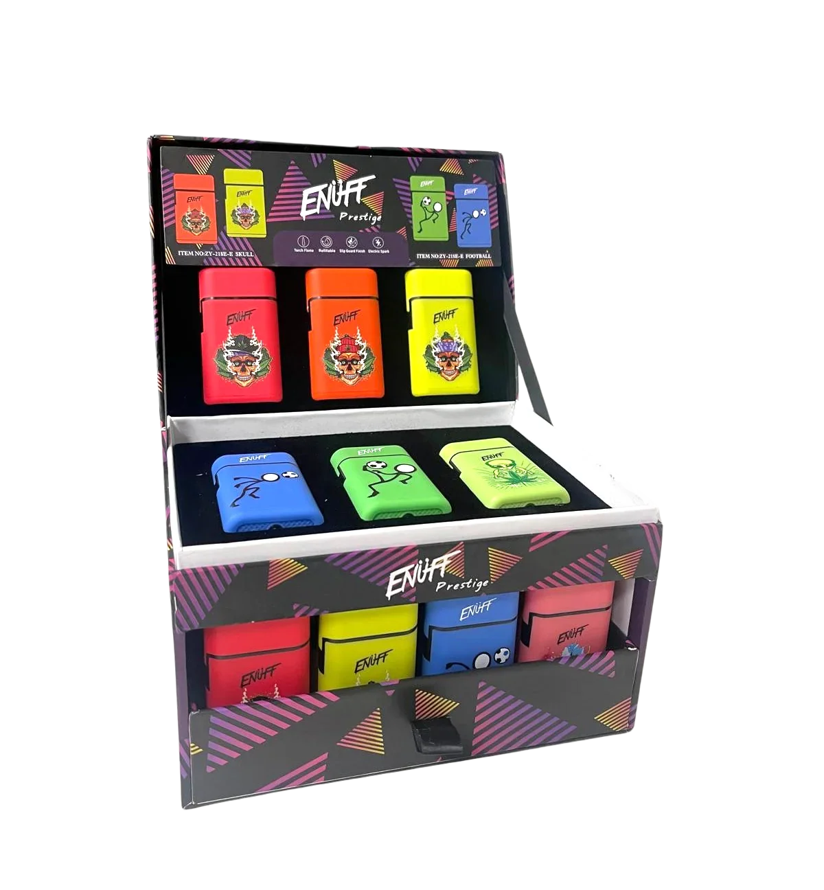 ENUFF Jet Lighter Prestige Design (34PCS/DISPLAY)