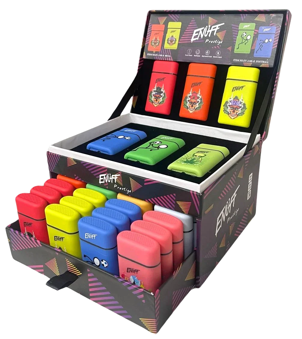 ENUFF Jet Lighter Prestige Design (34PCS/DISPLAY)