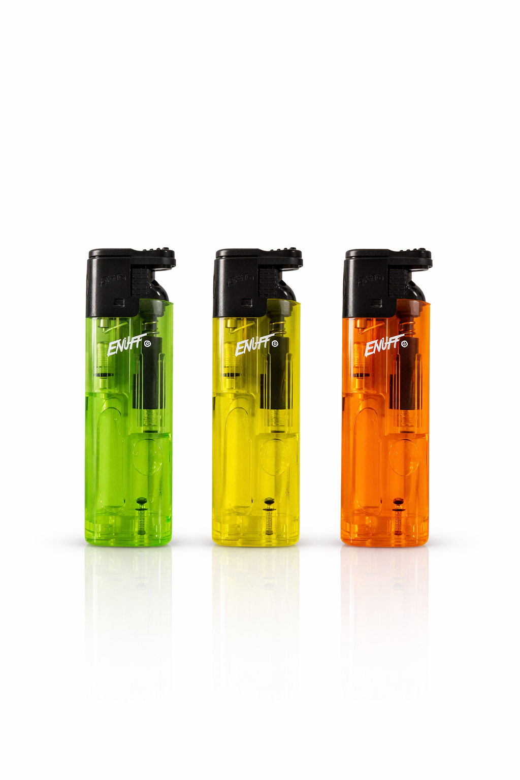 ENUFF TECHNO Jet Flame Lighter – 50pcs Display