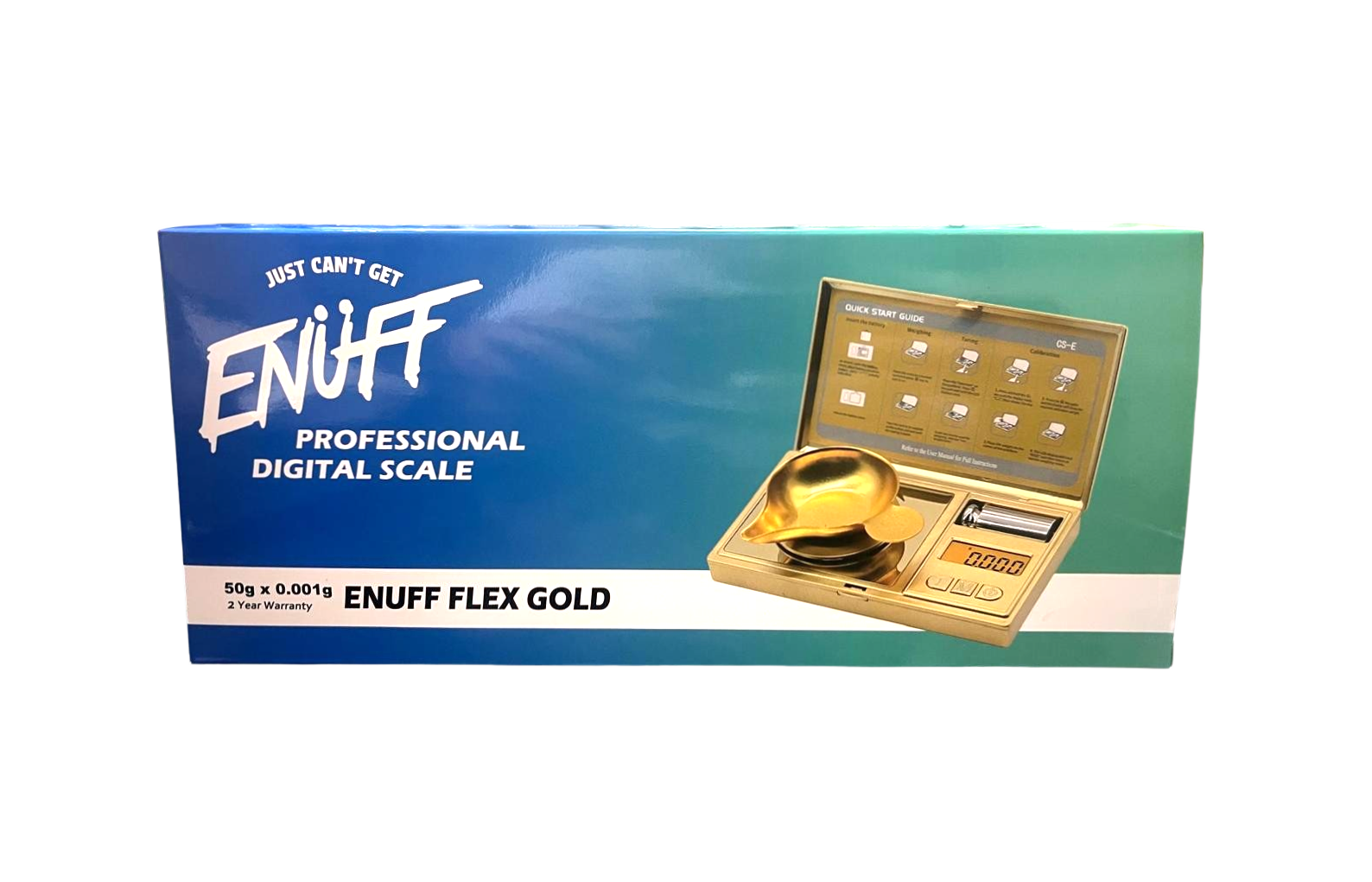 Enuff Flex Gold Digital Scale - 50 x 0.001g