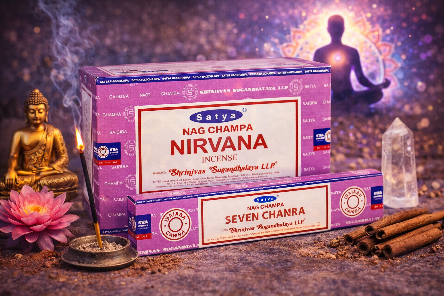 Nirvana Satya Incense (12PK)