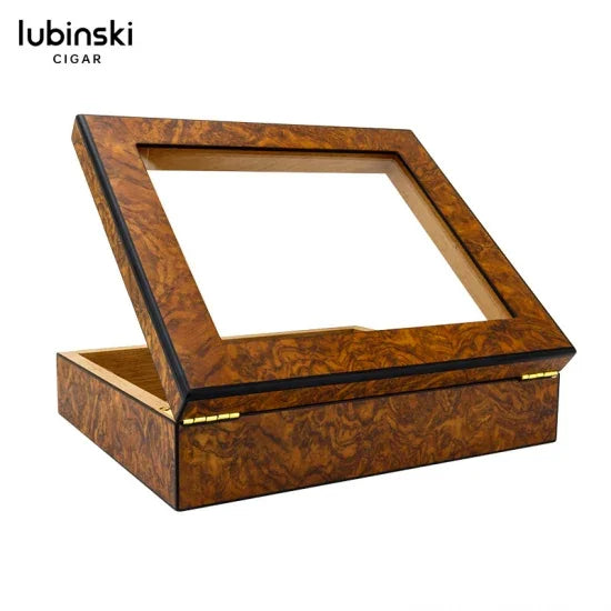 Lubinski Glass Top Humidor