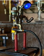 MIK Metal ROBOT Man LED Shisha (45CM)