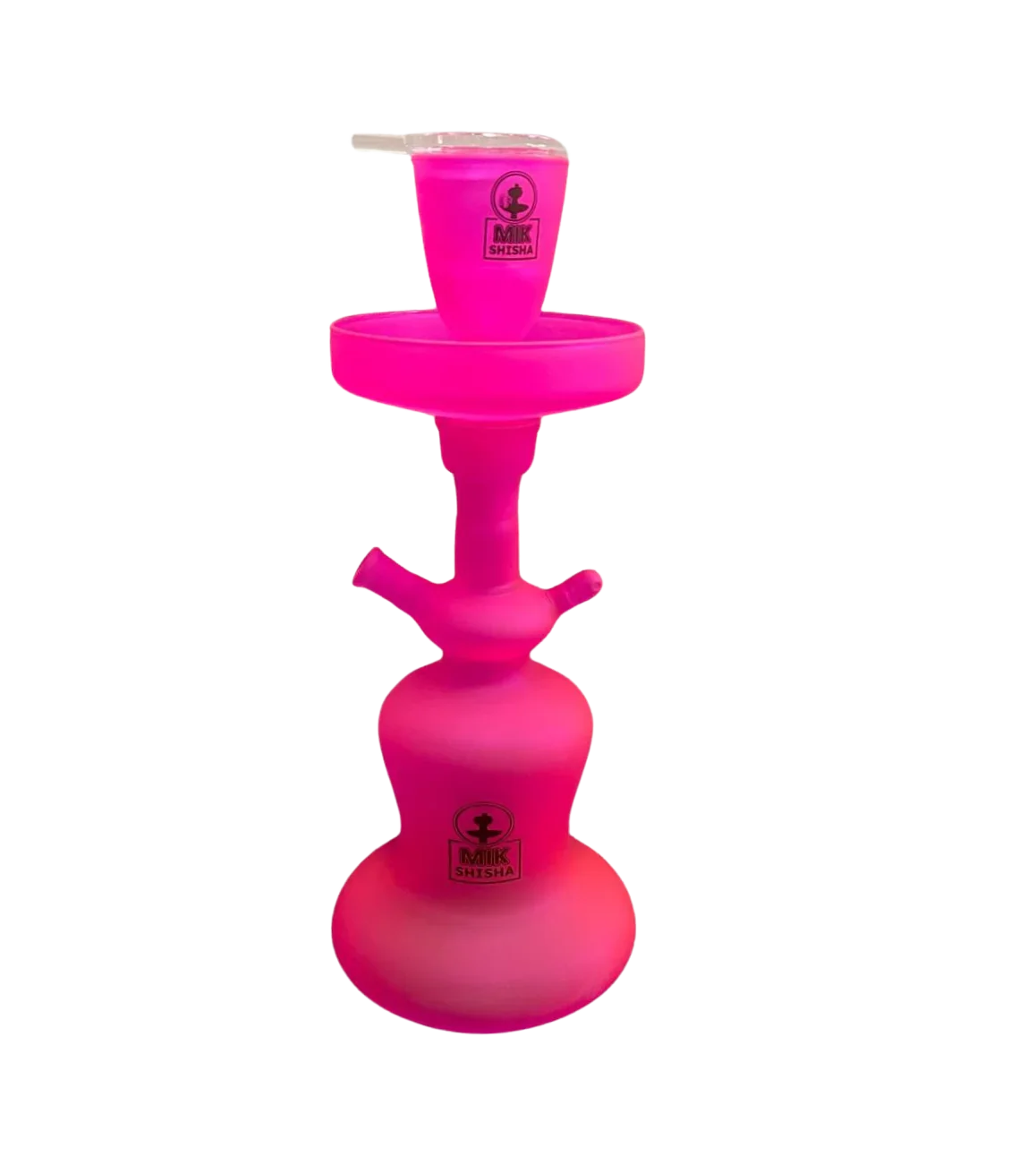 Mik Coco Pink Frosted Shisha + Case (36CM)