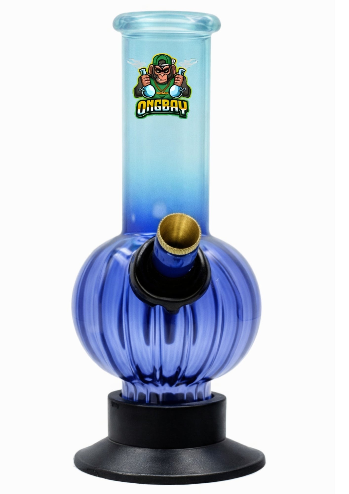 Ongbay Blue Ombre Glass Oil Pourer (18CM)