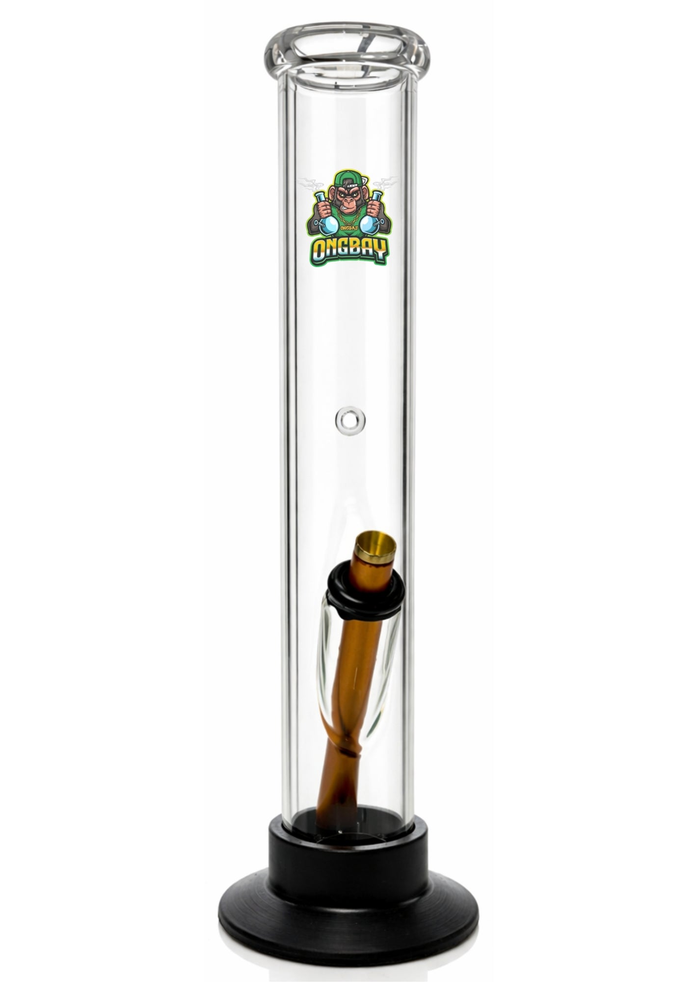Ongbay Tall Clear Straight Tube Glass Oil Pourer (30CM)