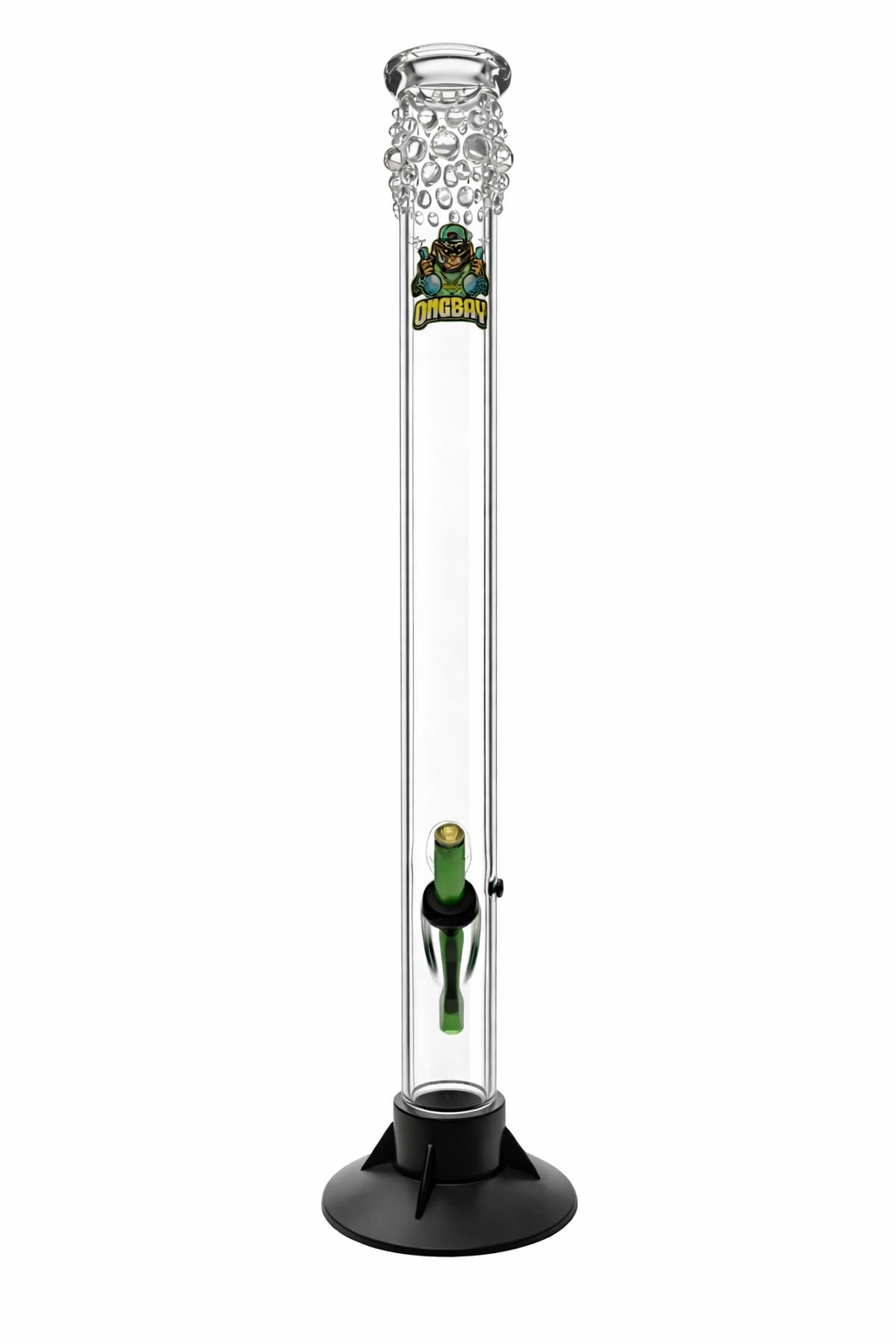 Ongbay Tall Straight Glass Oil Pourer With Crystal Head (60cm)