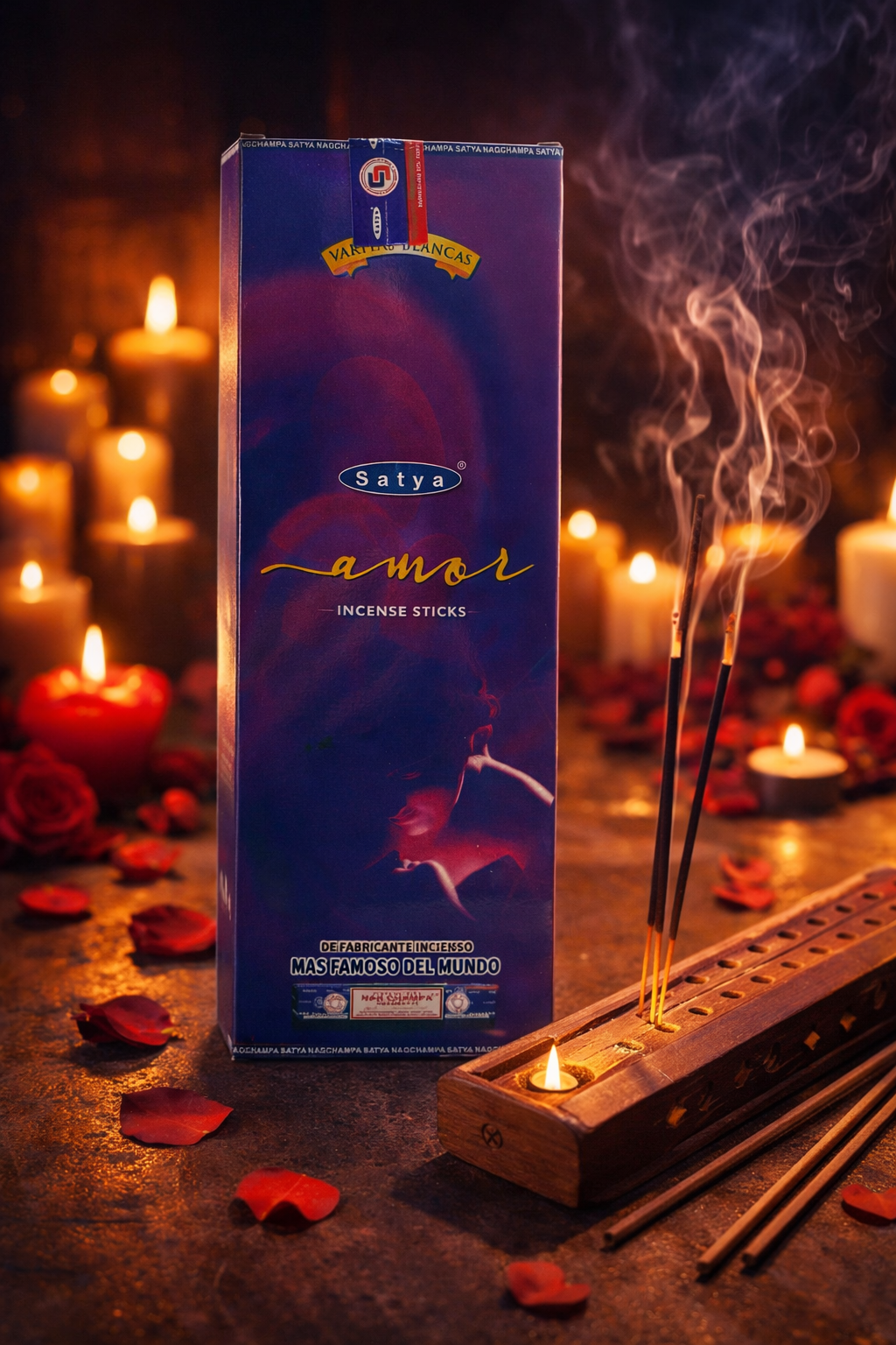 SATYA Amor/Love Incense  - 120 Sticks