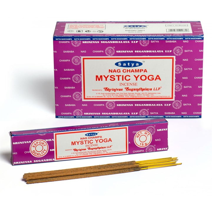 Satya Mystic Yoga Incense Sticks (12PK)