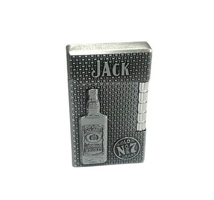 Metal Cased Windproof Lighter Liquor Design