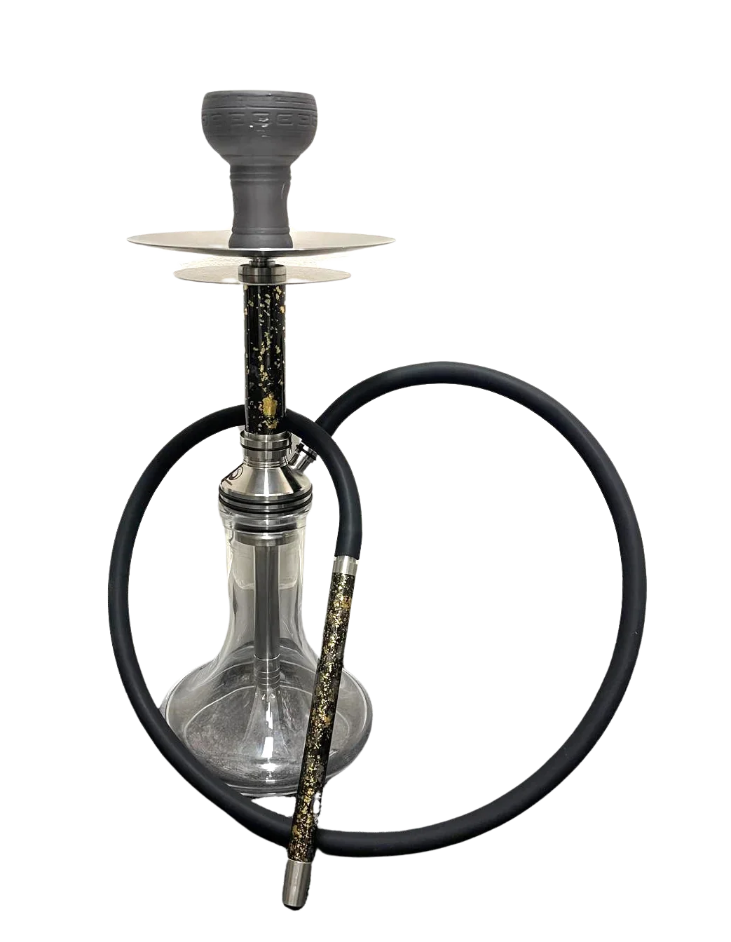 Shisha Glass Base Metal Frame (46CM)
