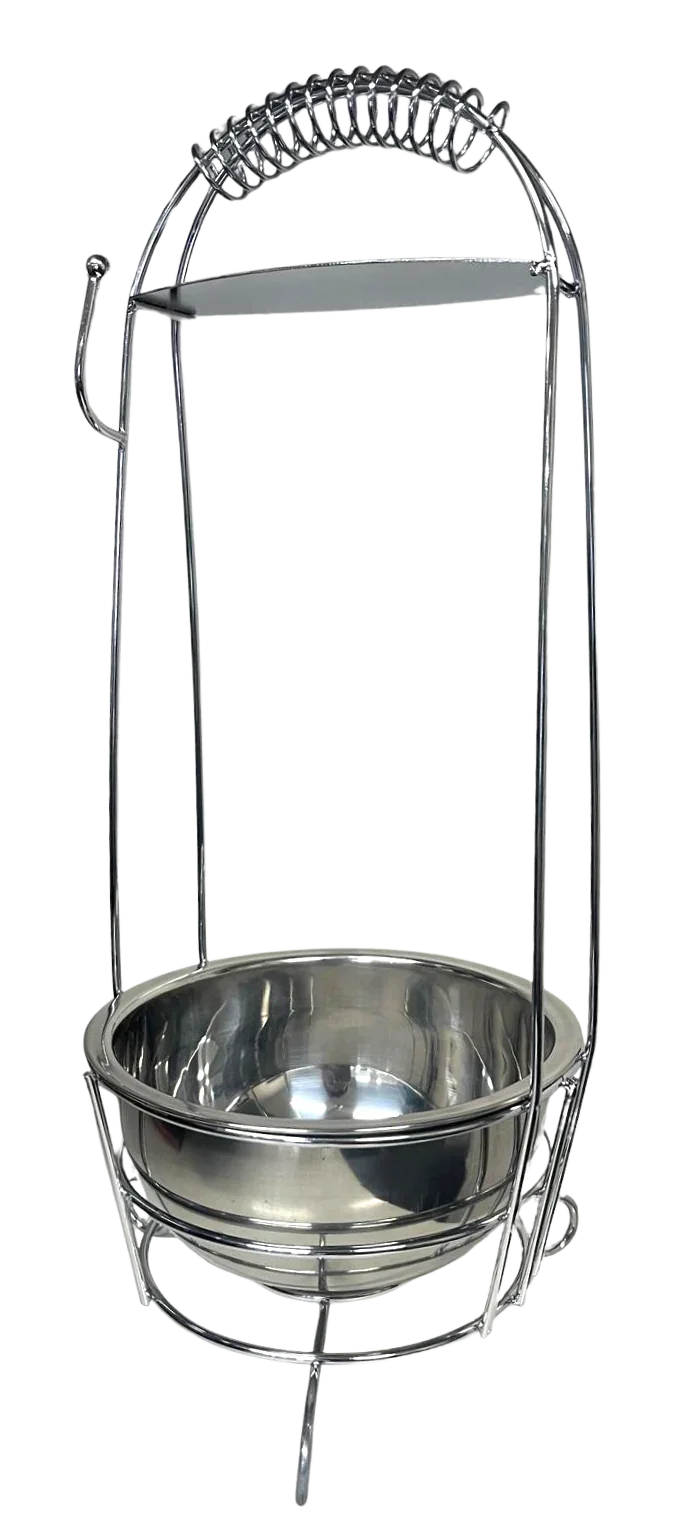 Mik Coco Silver Charcoal Holder Basket
