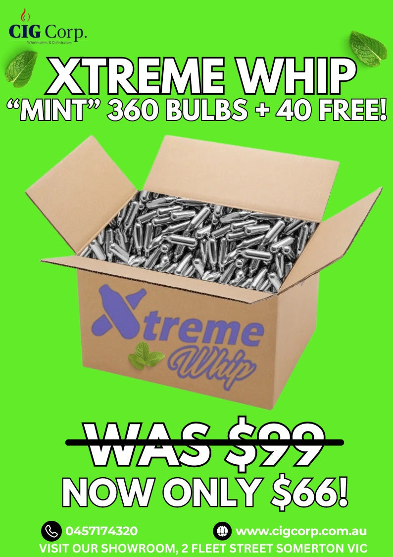 XTREME WHIP MINT Loose 8g Cream Chargers