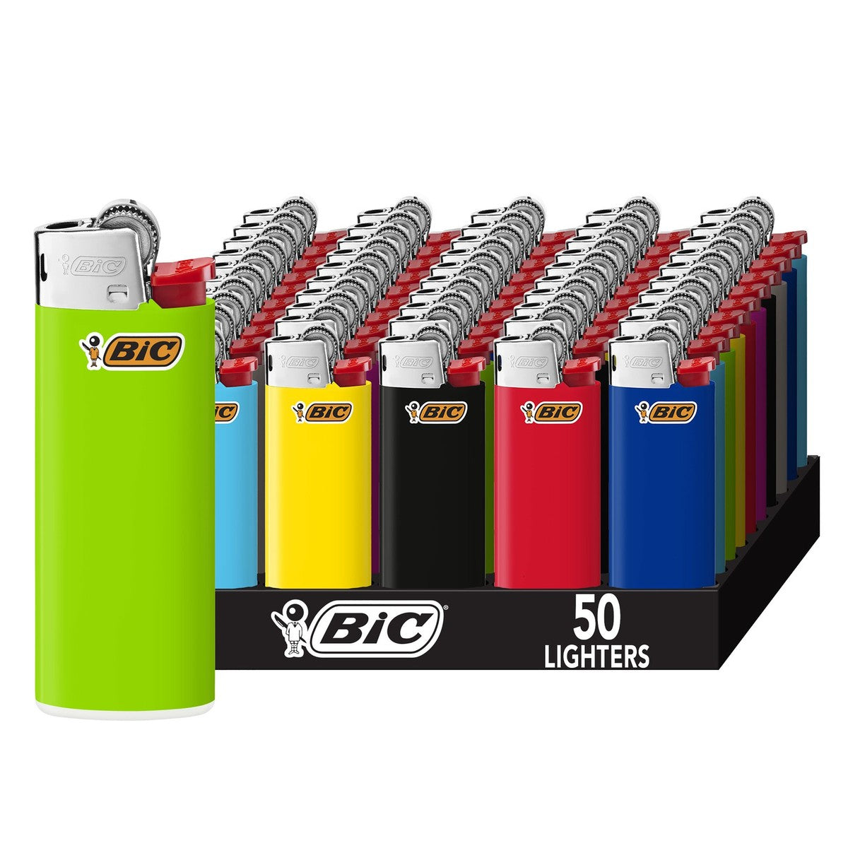 BIC Lighters Mini EU Packaging 50pcs Assorted
